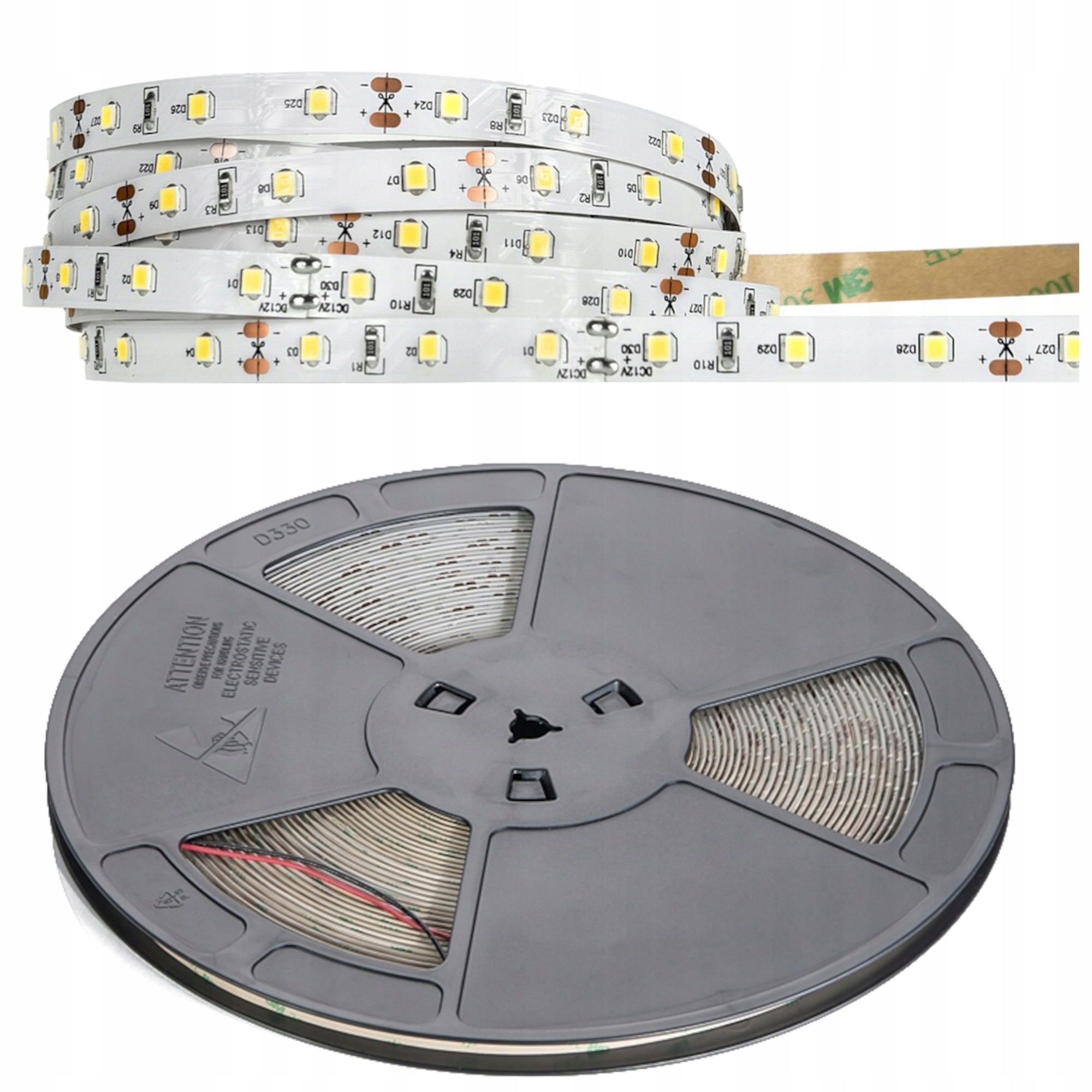 

Taśma Led Smd 2835 4,8W/m IP20 12V 5M 3 Barwy