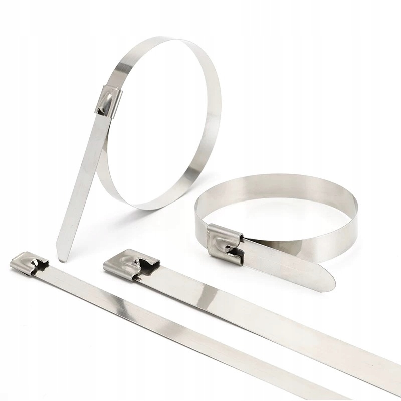 Opaska zaciskowa metalowa trytytka 4,6 mm x 300 30 szt.