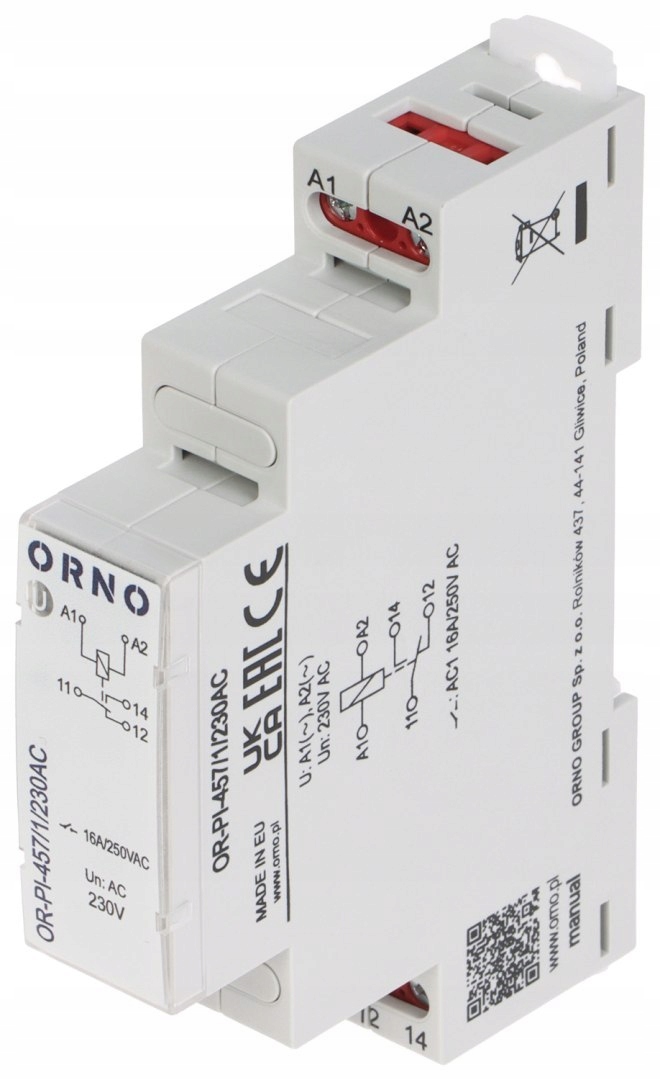 Relé OR-PI-457/1/230AC Orno
