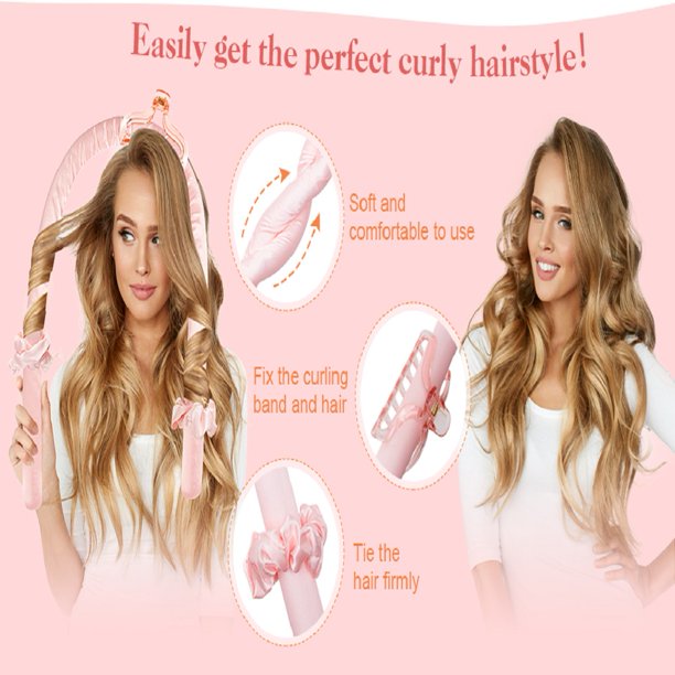 WAŁEK DO KRĘCENIA WŁOSÓW LOKÓW OPASKA LOKÓWKA Kolor dominujący odcienie niebieskiego