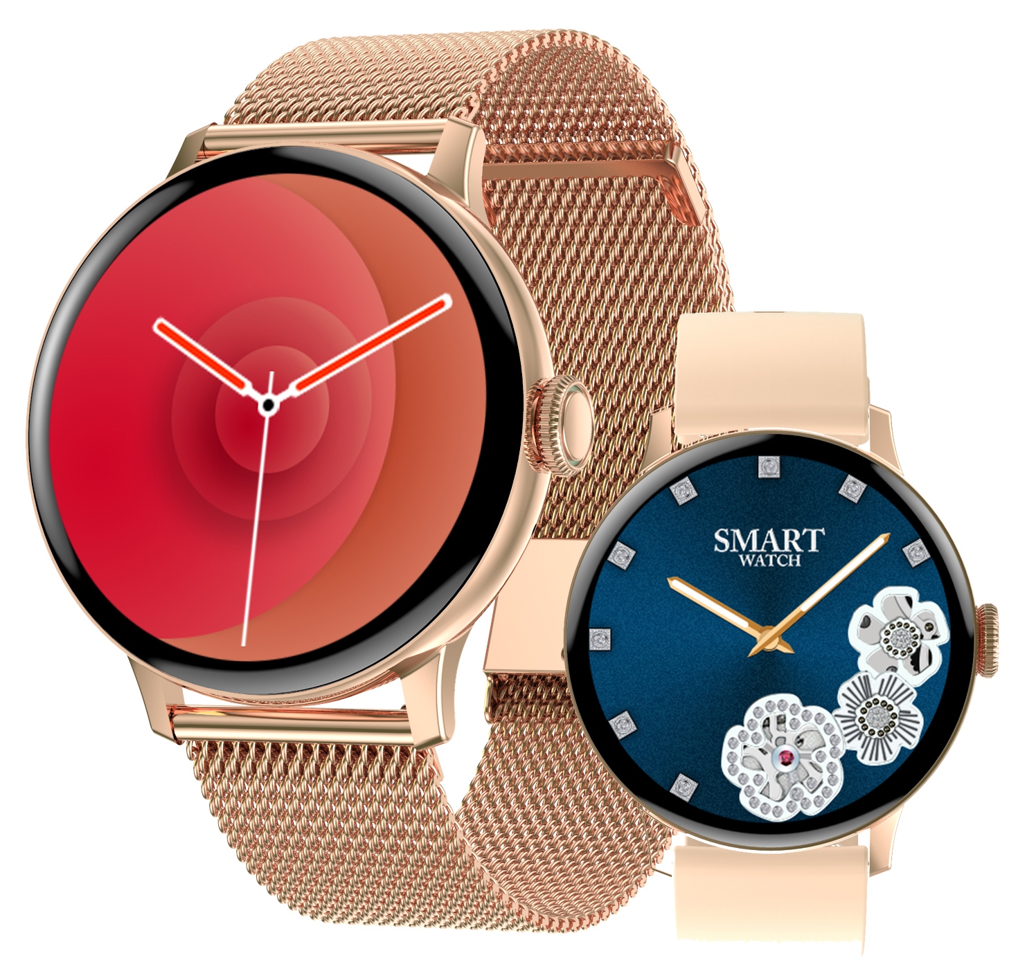 

Zegarek Smartwatch Pol Menu Puls Rozmowy 2PASKI