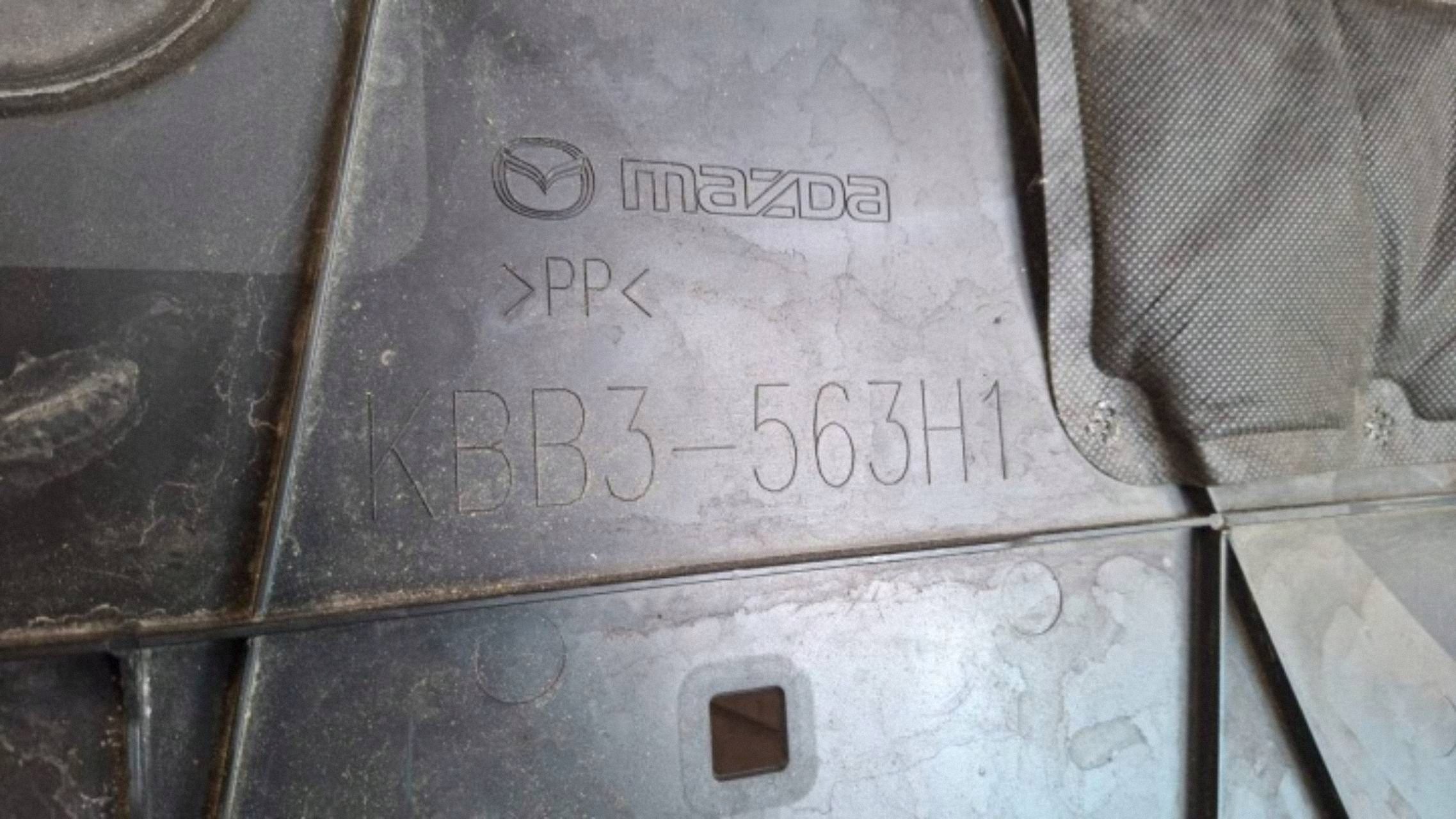 blende abdeckung abdeckung vorne unterfahrschutz Mazda CX-60 KBB3563H1