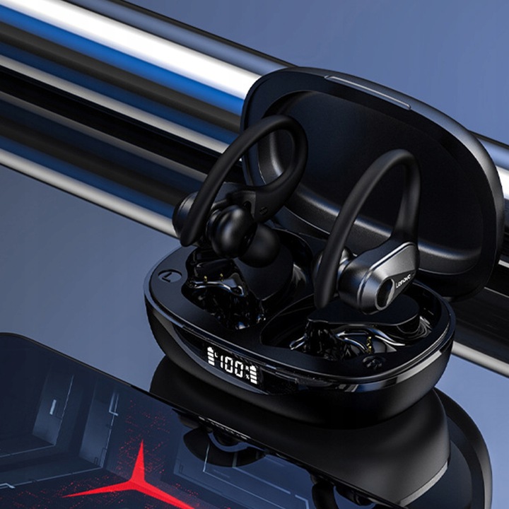 SŁUCHAWKI BEZPRZEWODOWE LENOVO LP75 WODOODPORNE DOUSZNE GAMINGOWE POWERBANK Model LENOVO LP75