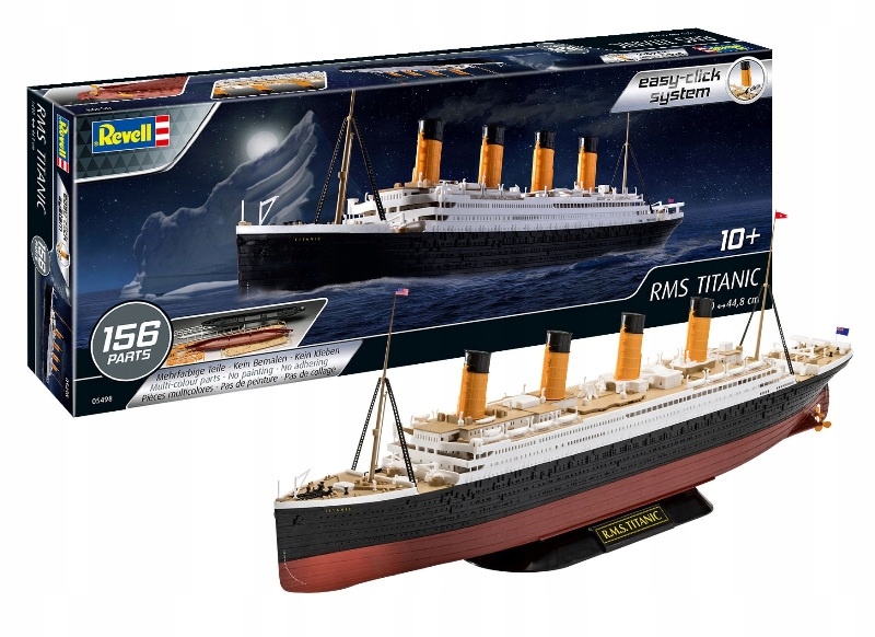 Revell 05498 Easy Click systém Rms Titanic 1:600