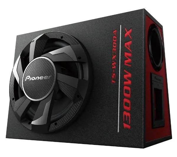 Subwoofer samochodowy Pioneer TS-WX300A 1300W 30cm Bass Reflex