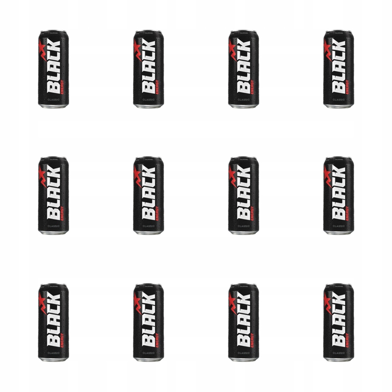 Black Energy Classic 500 ml X12