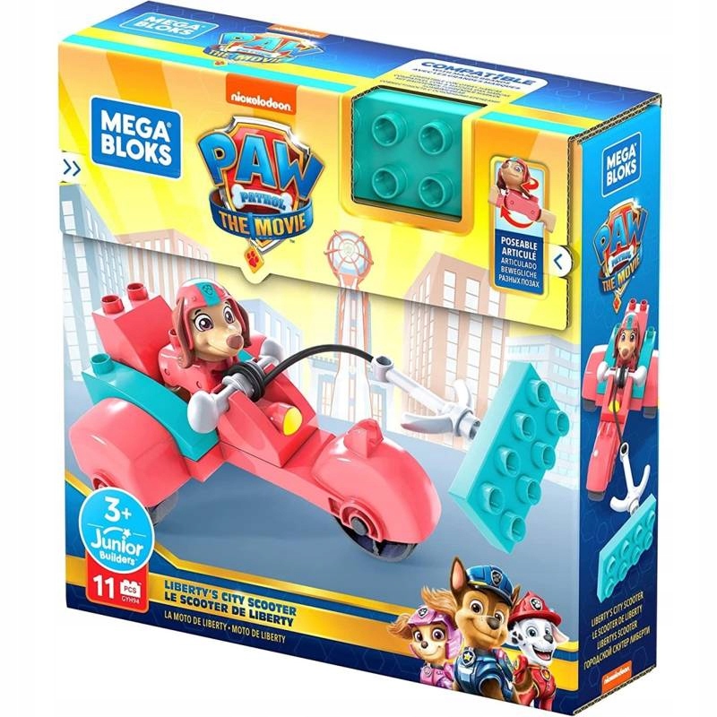 

Bloks Klocki Psi Patrol Skuter Liberty 11 el
