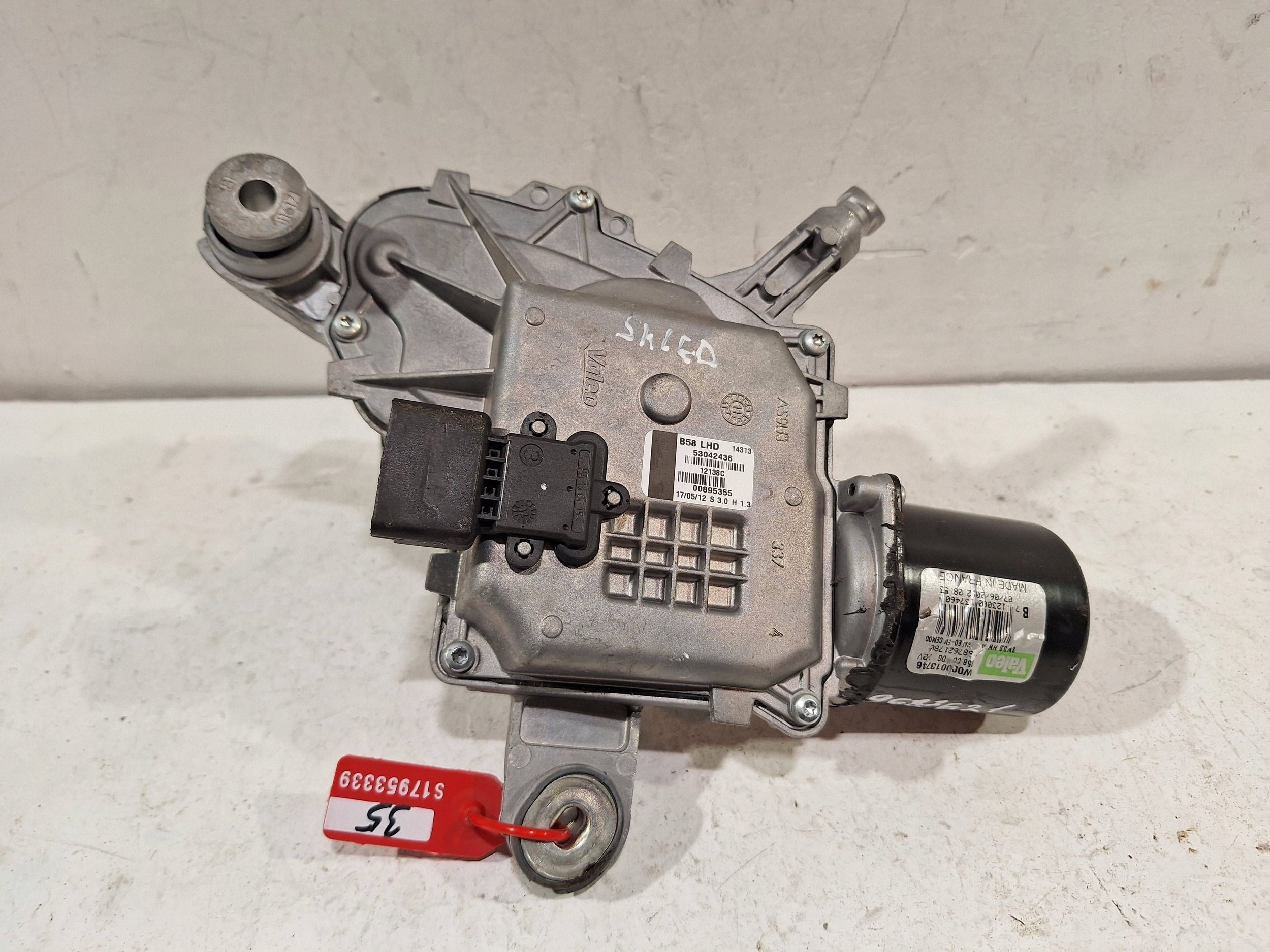 wiper mechanism front left 53042436 CITROEN C4 PICASSO and 06