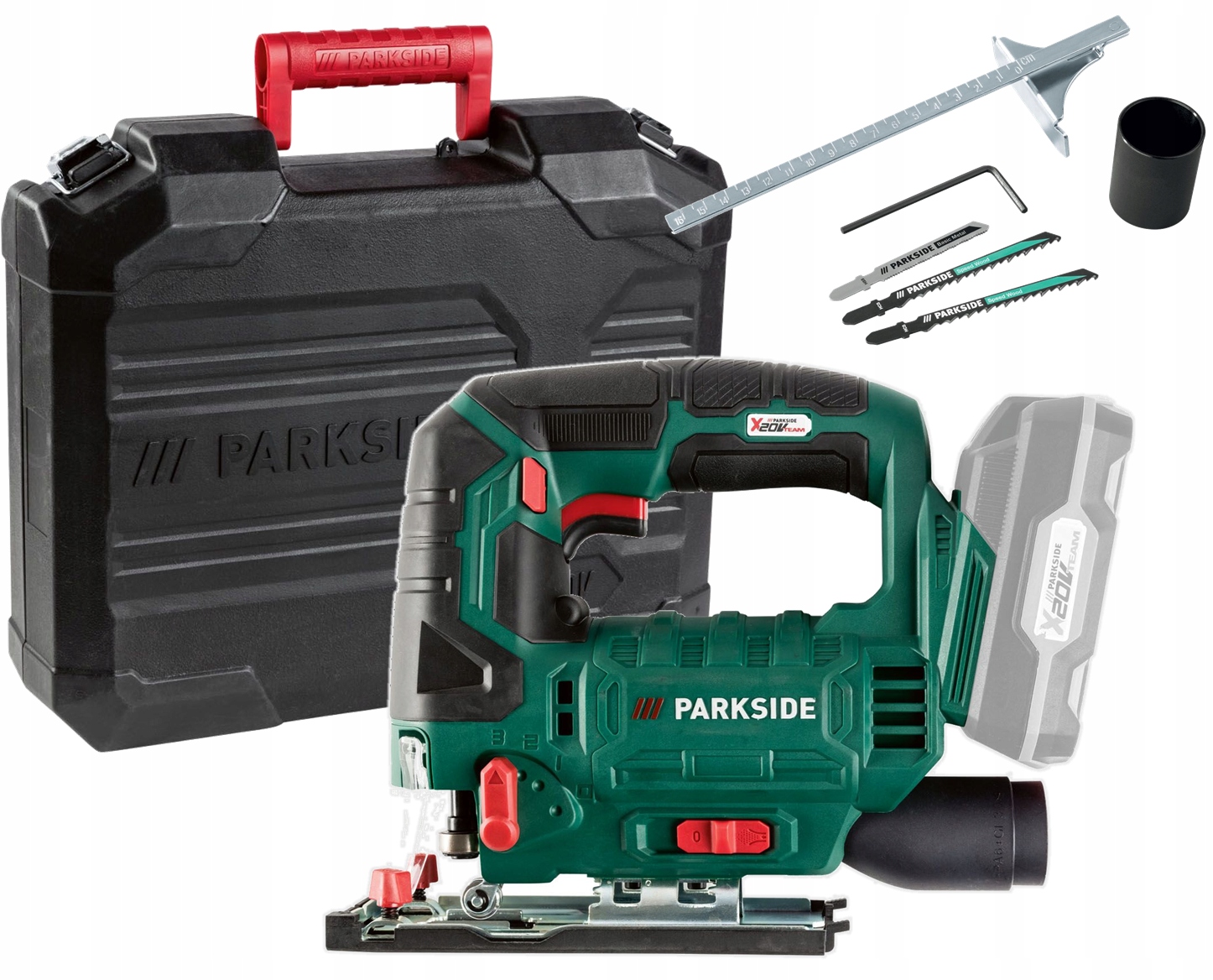 PARKSIDE акумуляторна лобзик PSTDA B3 20V