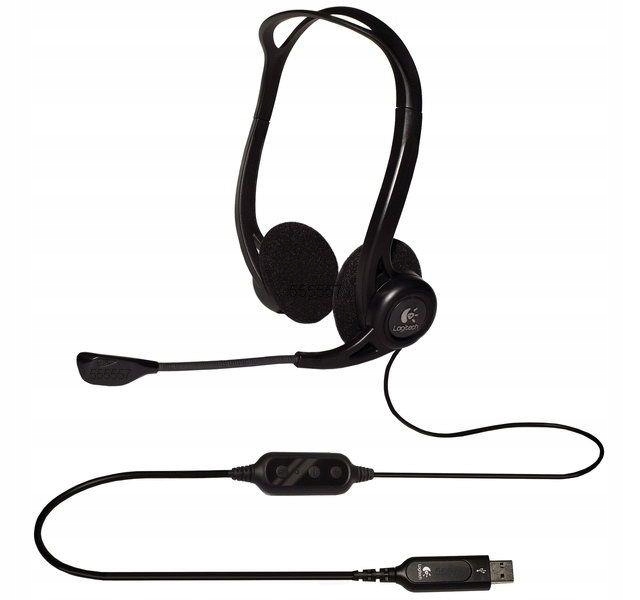 Logitech Headset Počítačové Sluchátka Pro Pc Notebook Notebook Usb Pc 960 Oem