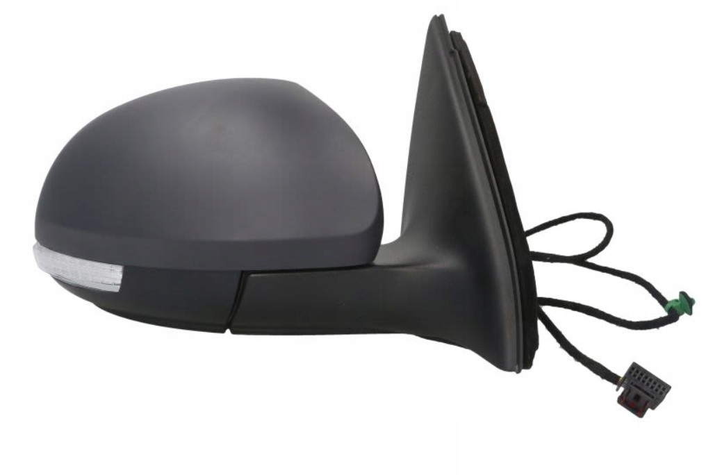 Tiguan pravé skládací zrcátko s lampičkou 07-16