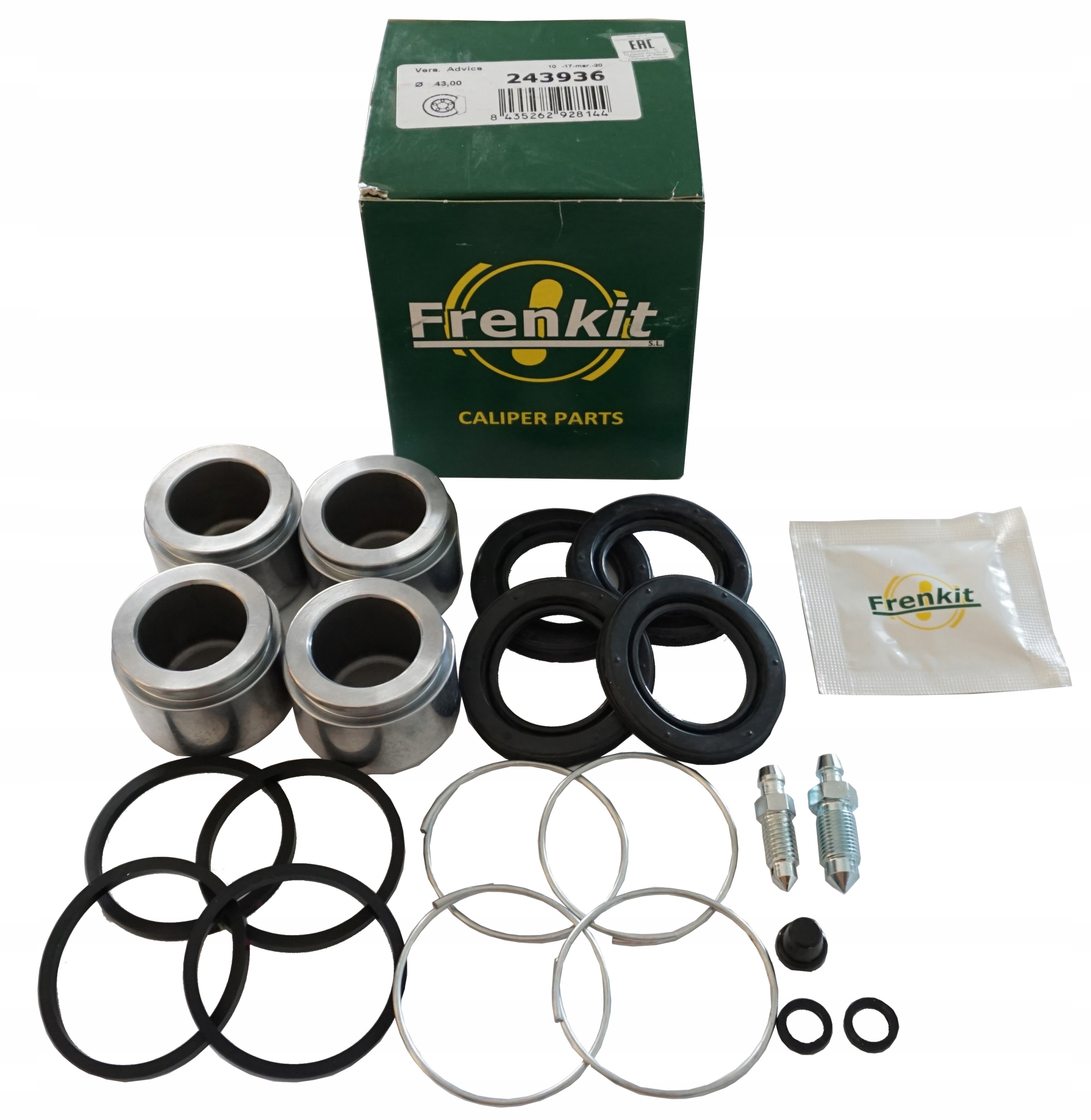 

Zestaw Naprawczy Zacisku Lexus Gs, Is, Ls, Rc