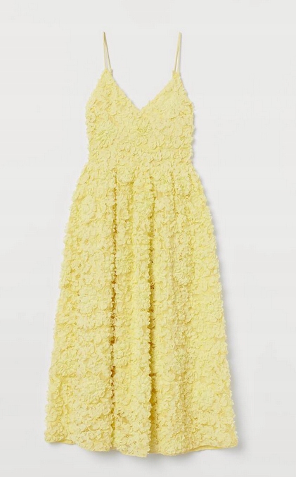 Ažurová Šaty Květiny 3D H&m 38 M