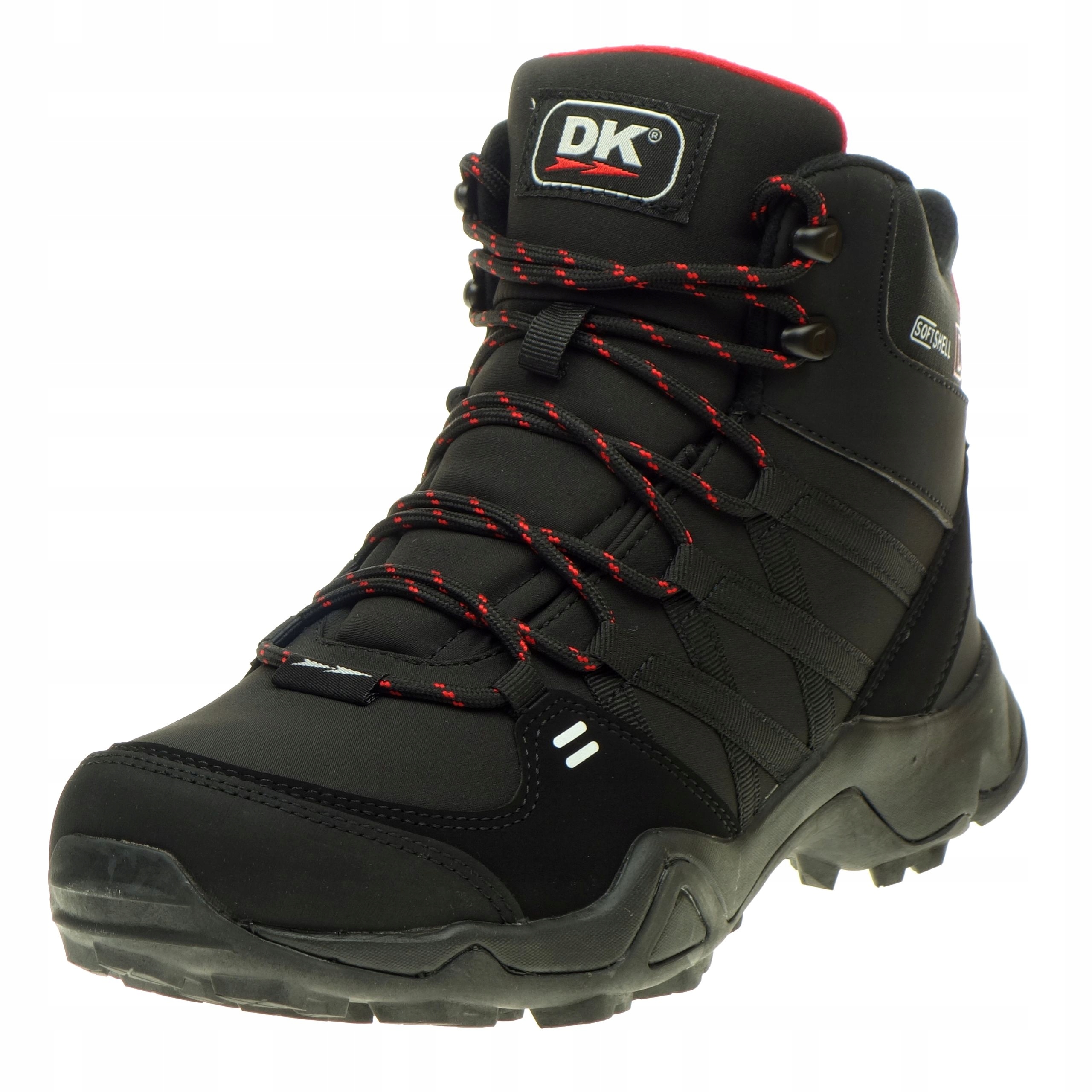 Dámské trekové boty Dk Swat High SoftShell Outdoor Blk/Red 38