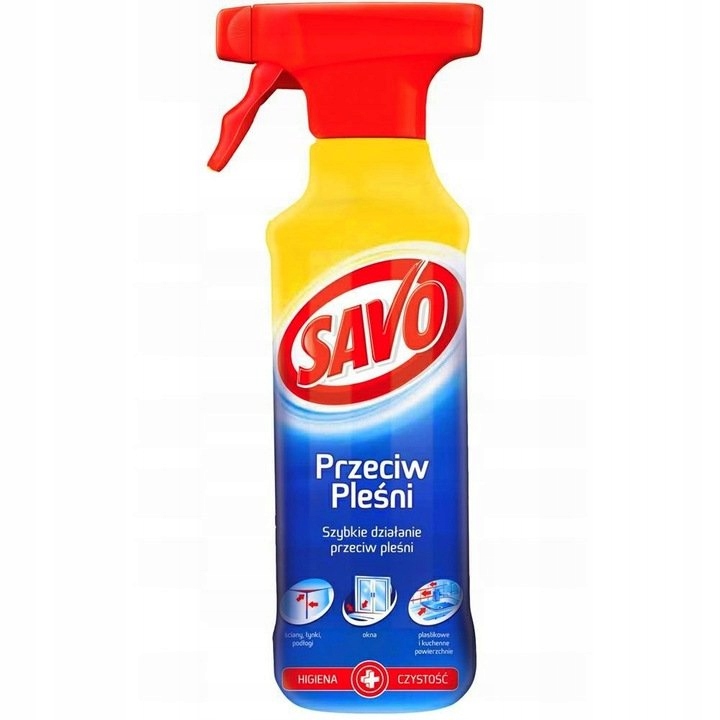 

Savo Spray Środek Przeciwko Grzybowi Pleśni 0,5l