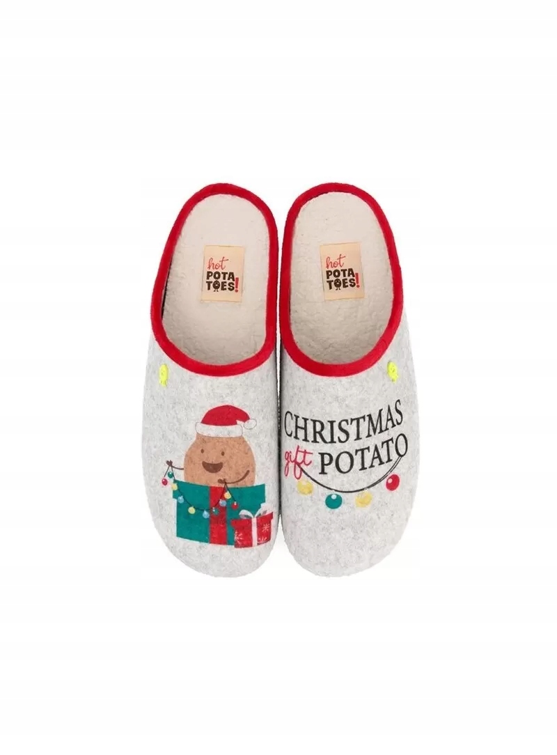 Papuče so zemiakmi HOT POTATOES By Gioseppo 61060-P Grey 43