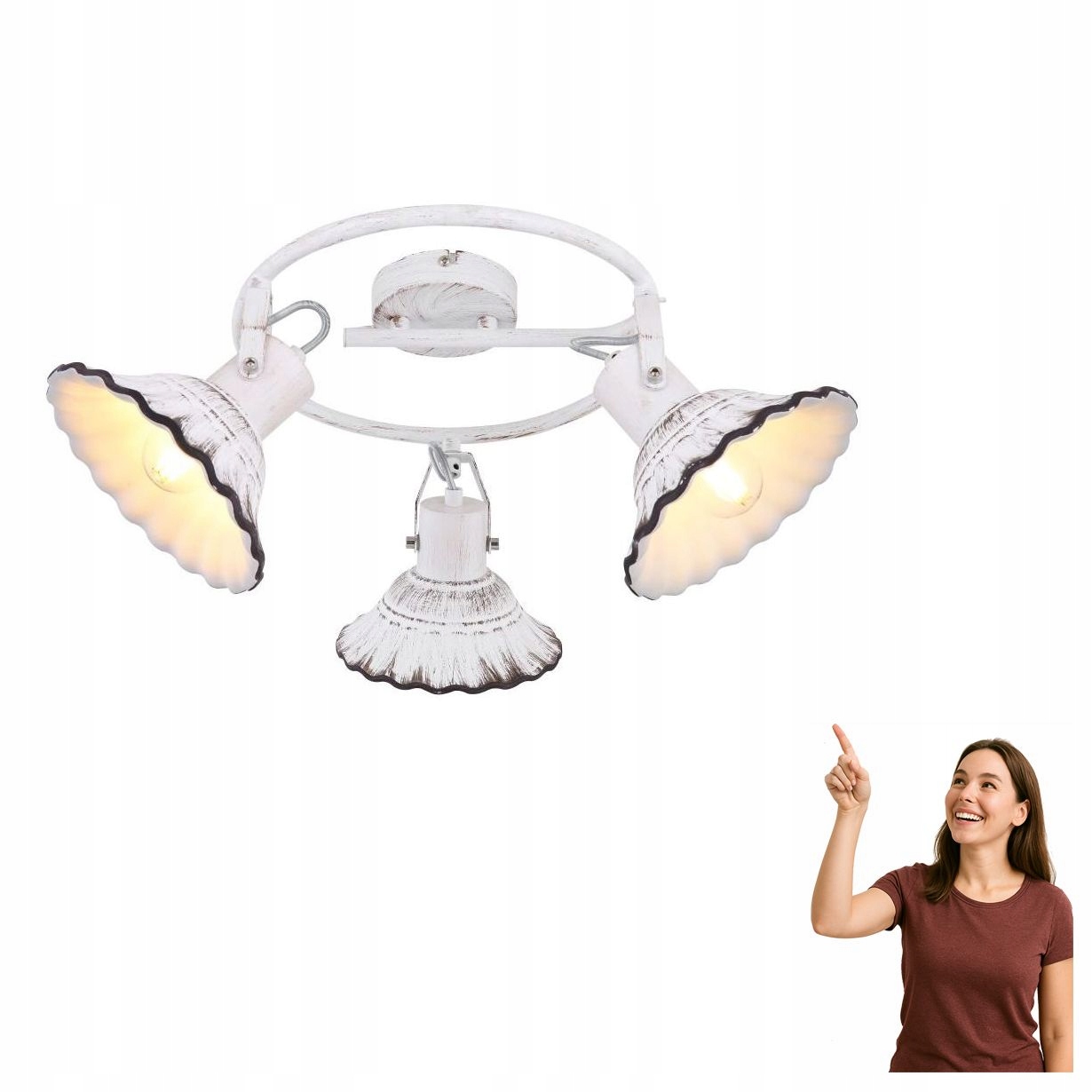 Lampa reflektor spot Jowita 54050-3 Globo