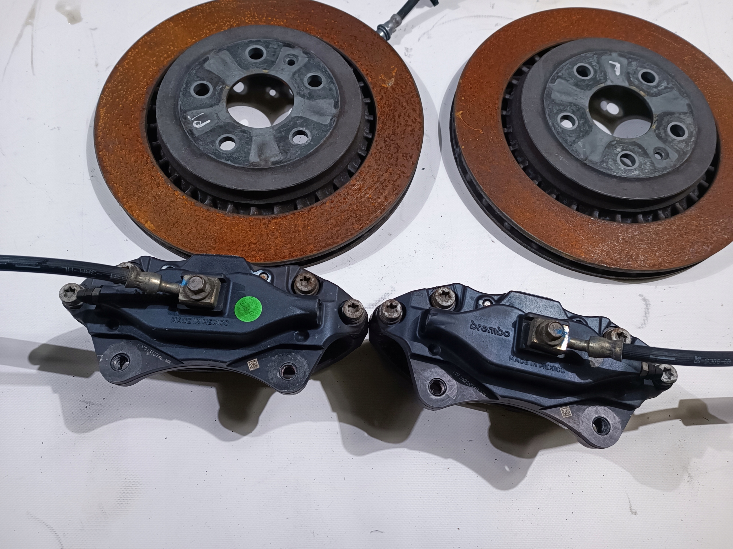 Hamulce Brembo calipers discs Chevrolet Camaro SS 2016