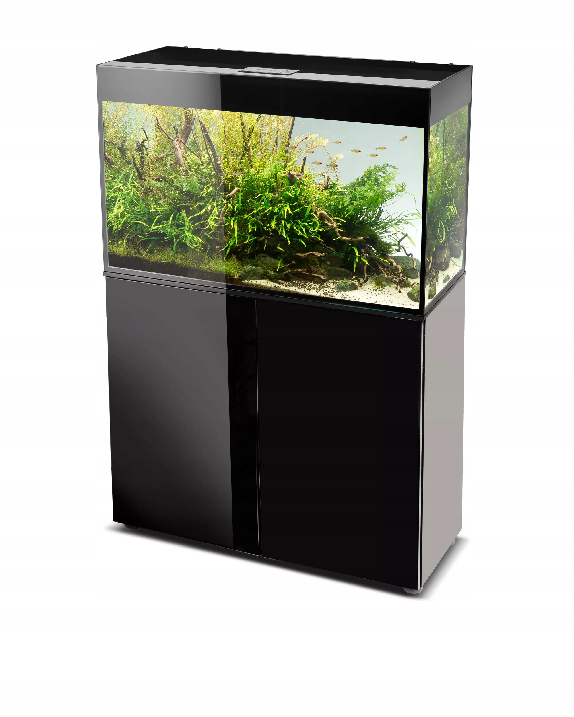 Aquael Zestaw Glossy 80 D&n Czarny Szafka