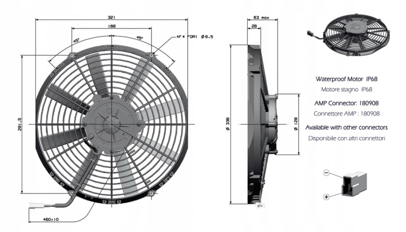 WENTYLATOR OSIOWY GENERAL CAB 90050480 SSĄCY