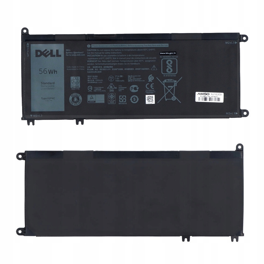 Baterie V1P4C Dell pro Chromebook 13 3380 56Wh 7.6V 7000mAh Originální