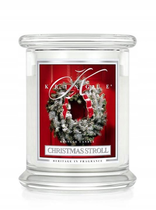 Kringle Candle Vánoční svíčka klasická střední svíčka 411 g