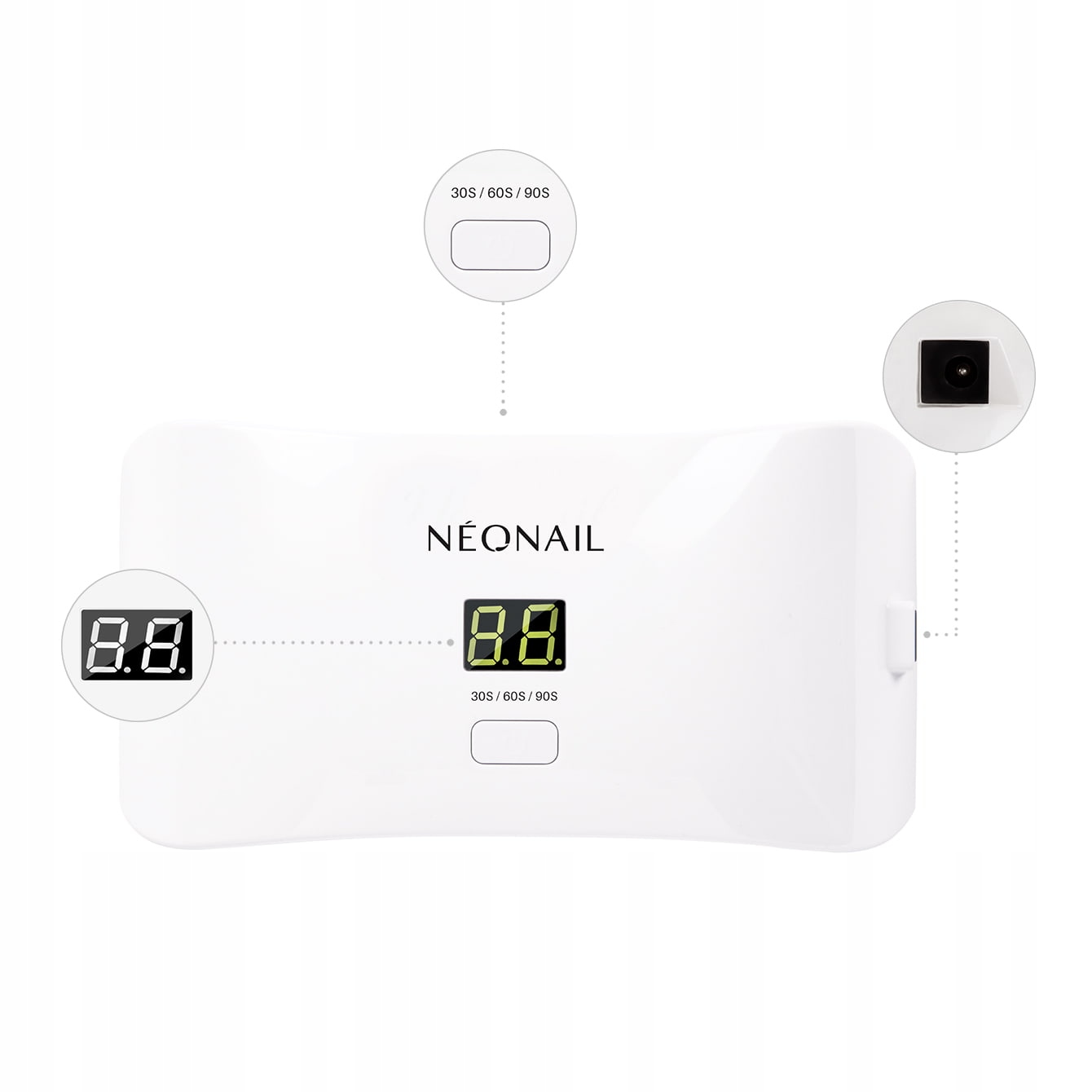 NEONAIL Zestaw do hybryd FIRST CHOICE Starter Set - Lampa LED ECO 12W/36 Marka NEONAIL