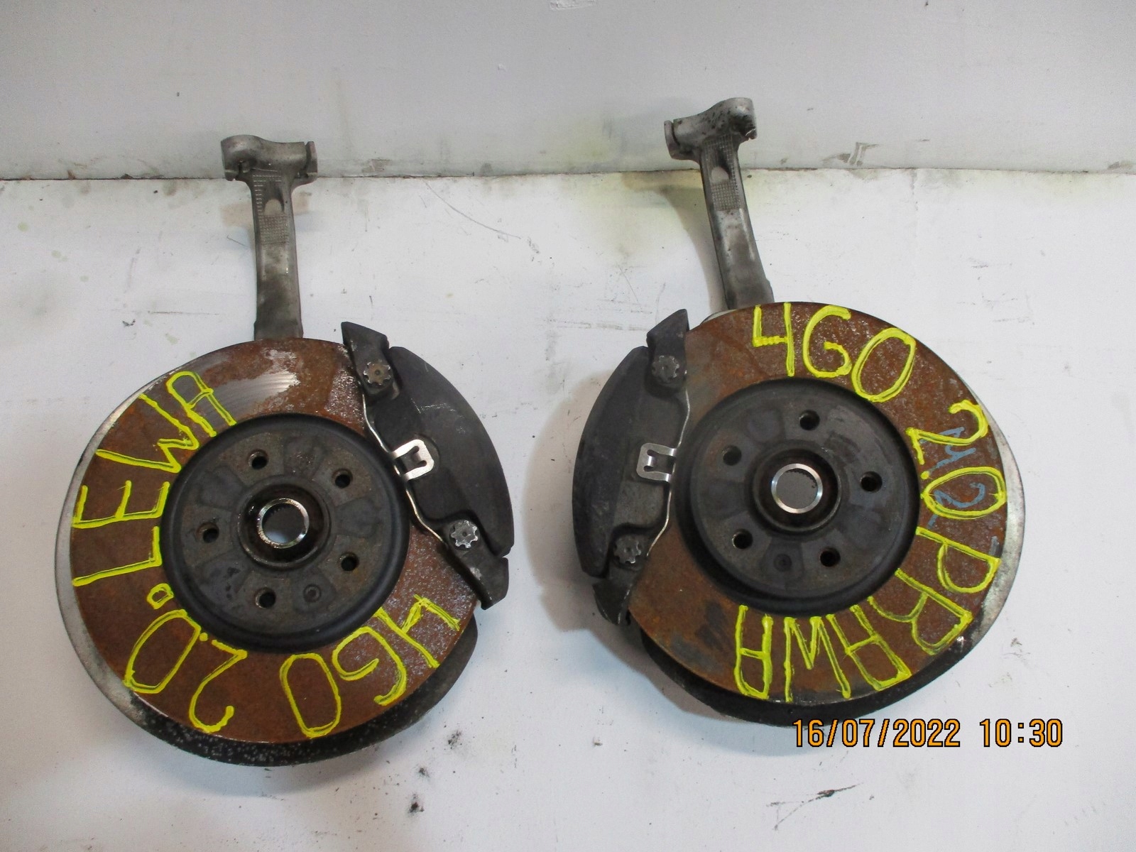 swing swings right left AUDI A6 4G0 2,0TDI