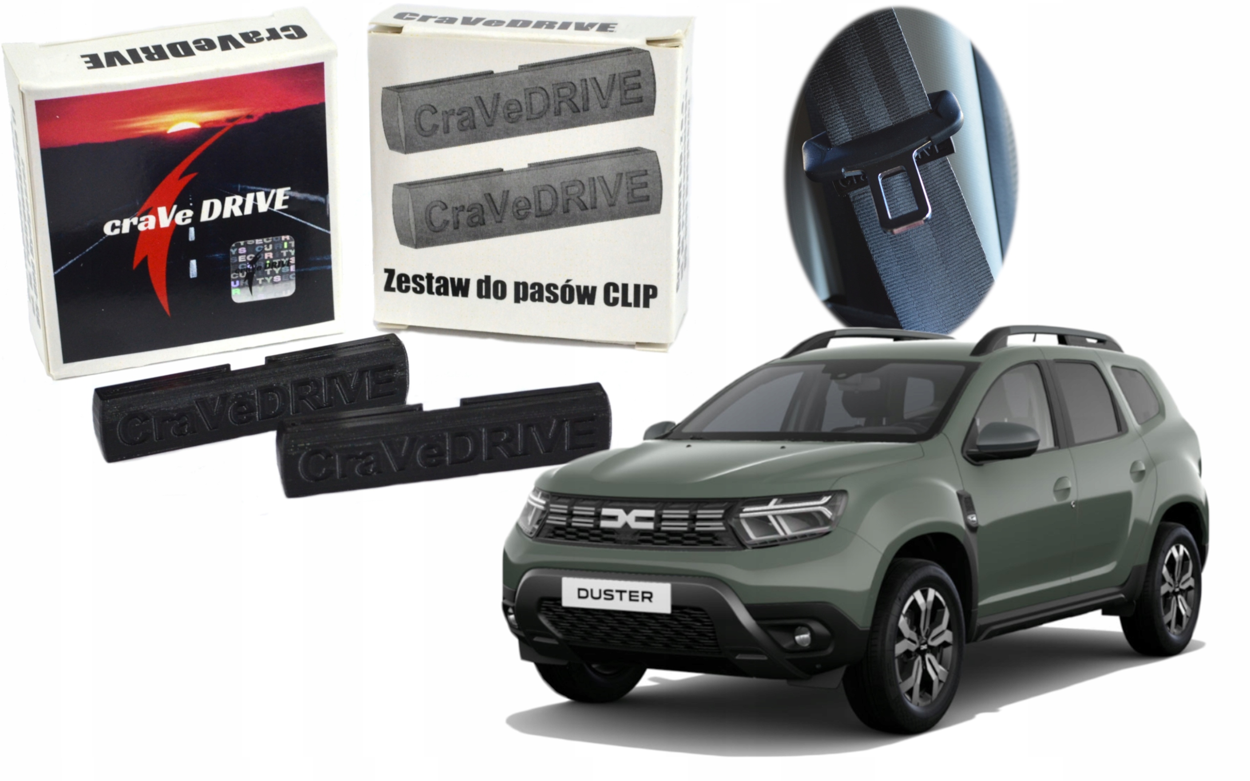 

Clip do pasa regulacja klamry Dacia Duster 2 2022+