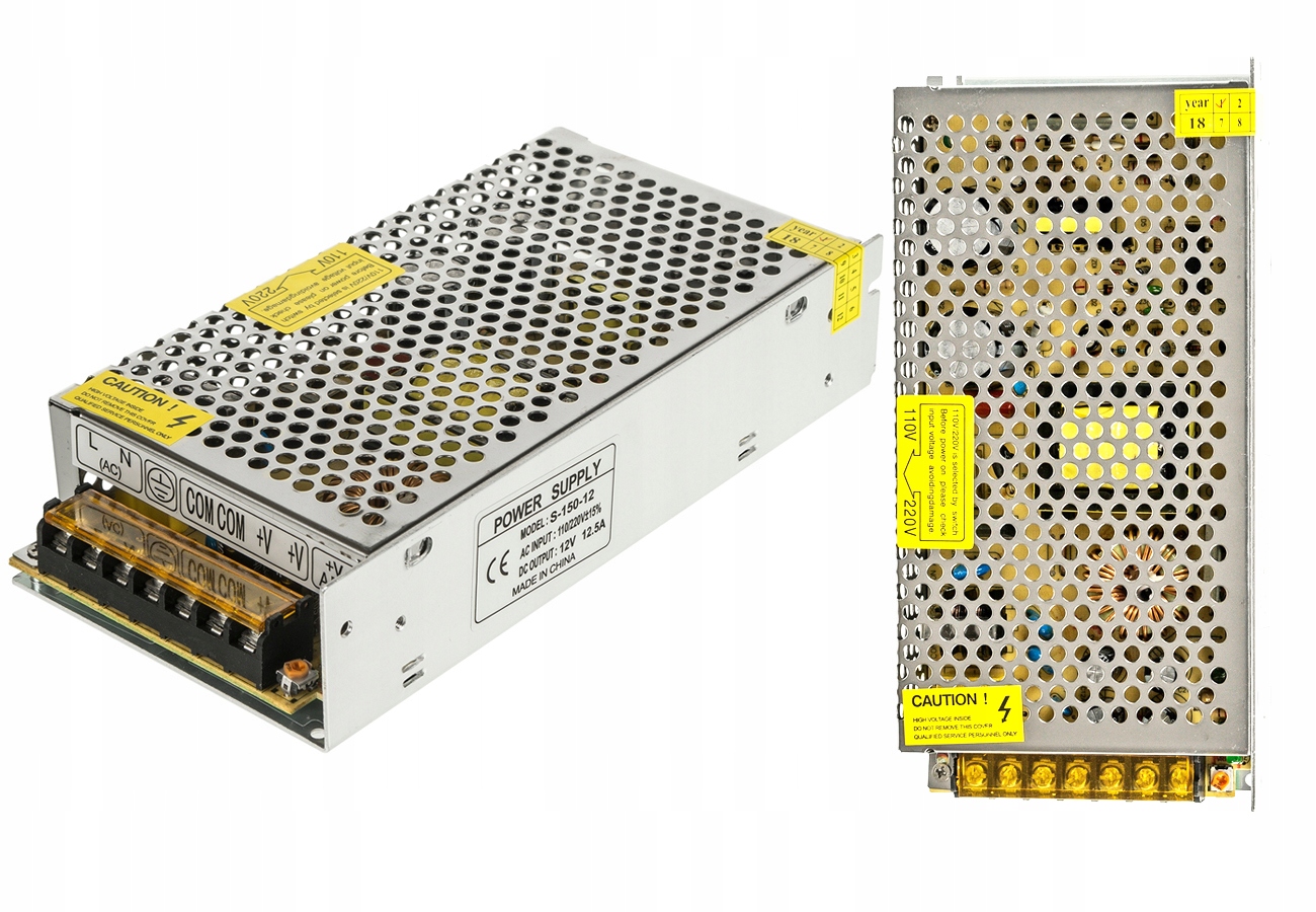 

Zasilacz Modułowy Transformator Taśm Led 150W 12A