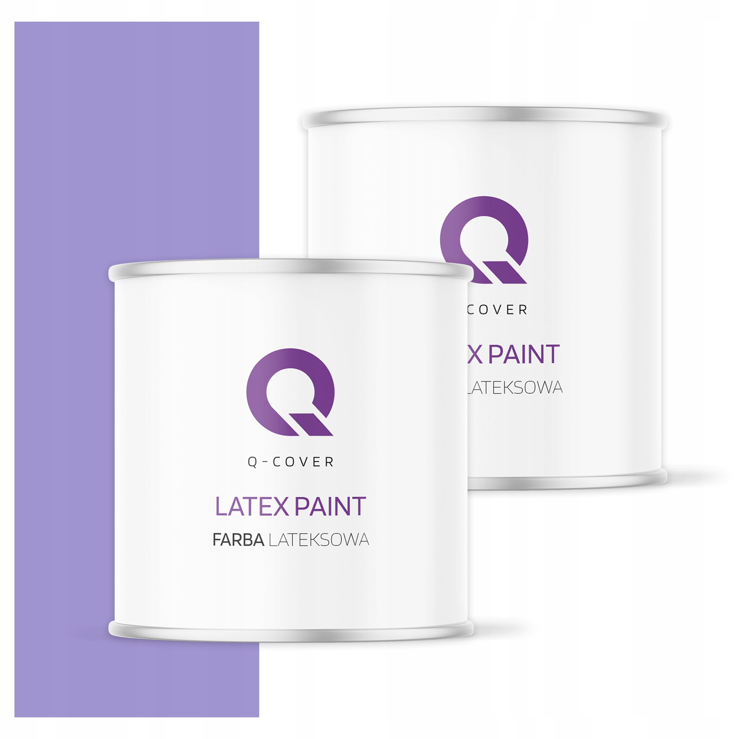 Barva vnitřní stropní barva 2L Hluboká matná barva Fialová H2733