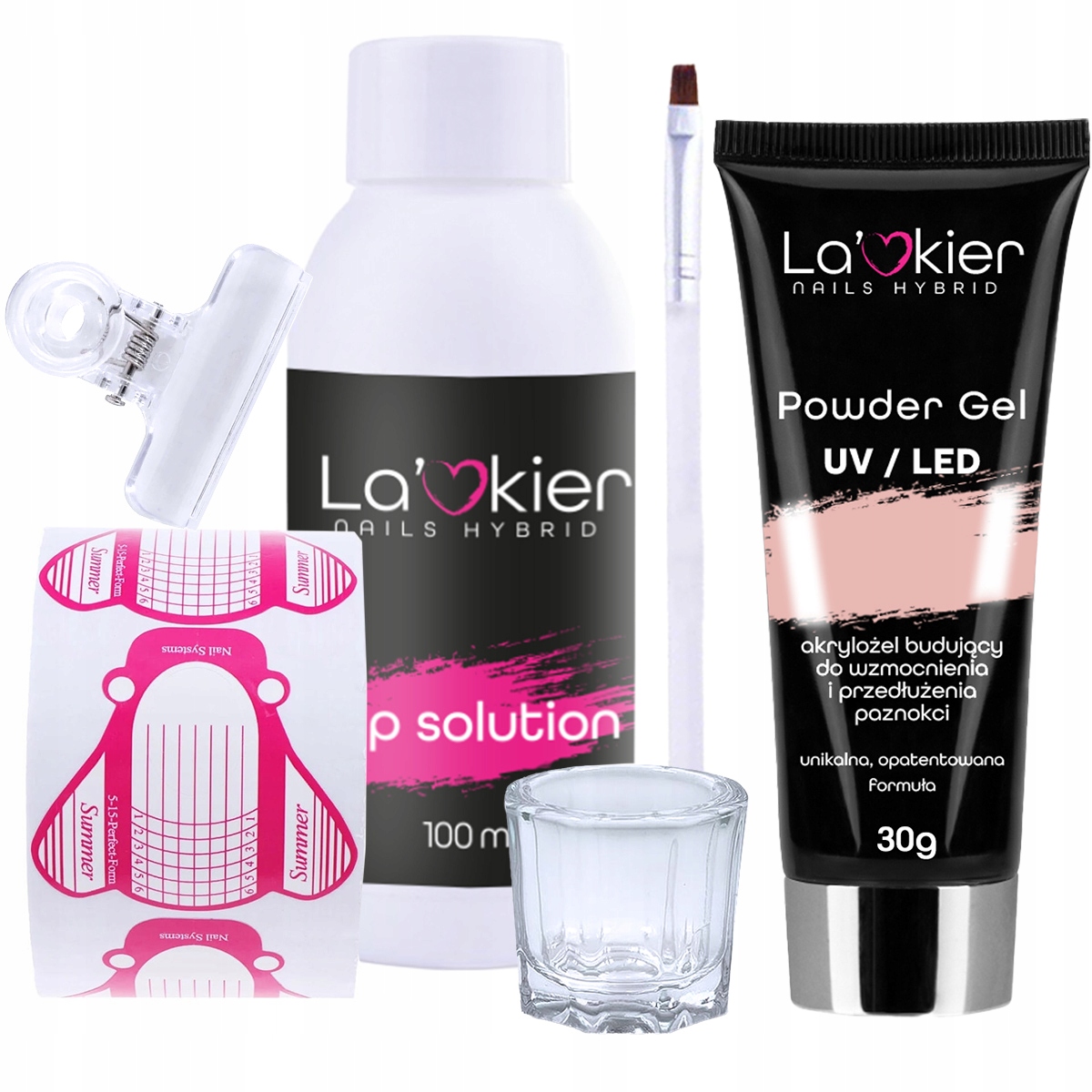 

Zestaw Budujący Akrylożel Flexy Gel Set La'Kier
