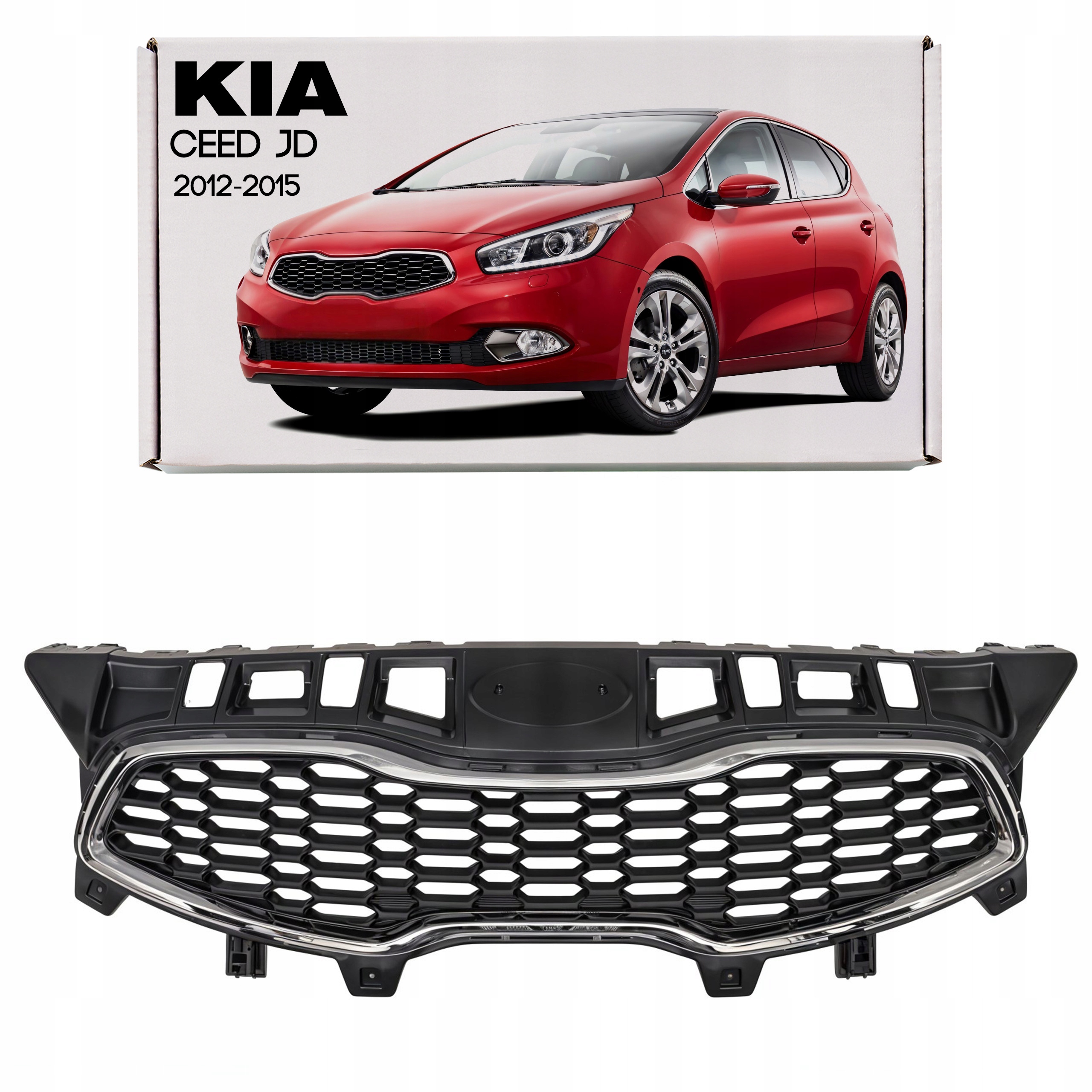 Kia Ceed II JD 2012-2015 przed liftingiem grill atrapa chłodnicy 86350A2000