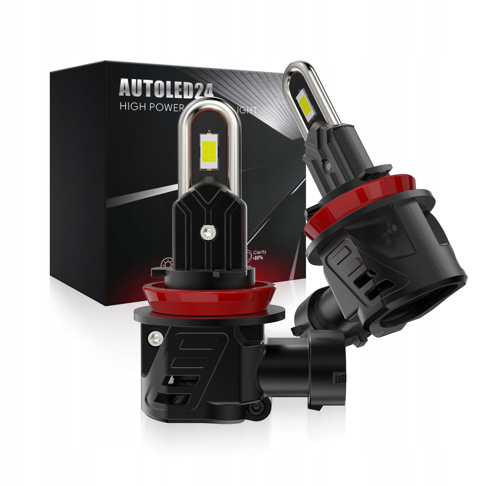 Led žárovky H9 Retrify Umax Csp Ultra Maxx Výkon 26000LM 100W E8 Canbus Pro