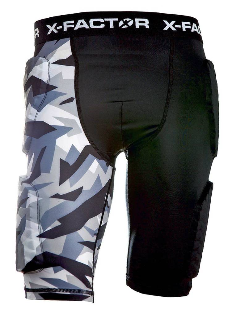 OCHRANIACZ BIODER I KOŚCI OGONOWEJ SPODENKI OCHRONNE X-FACTOR QBI - L Rozmiar L