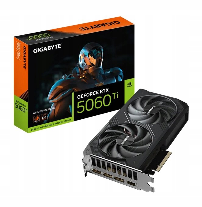 Gigabyte GeForce Rtx 5060 Ti Windforce Oc 8GB GDDR7 GV-N506TWF2OC-8GD