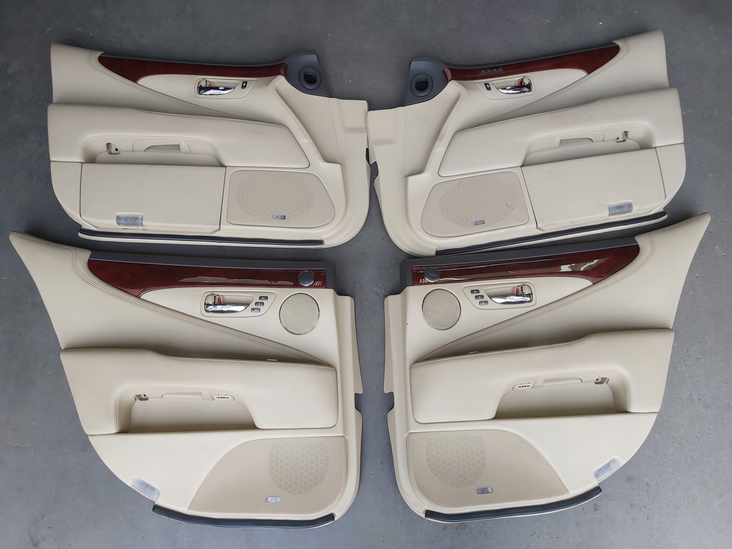 side front rear part right left LEXUS LS 460 IV LB00