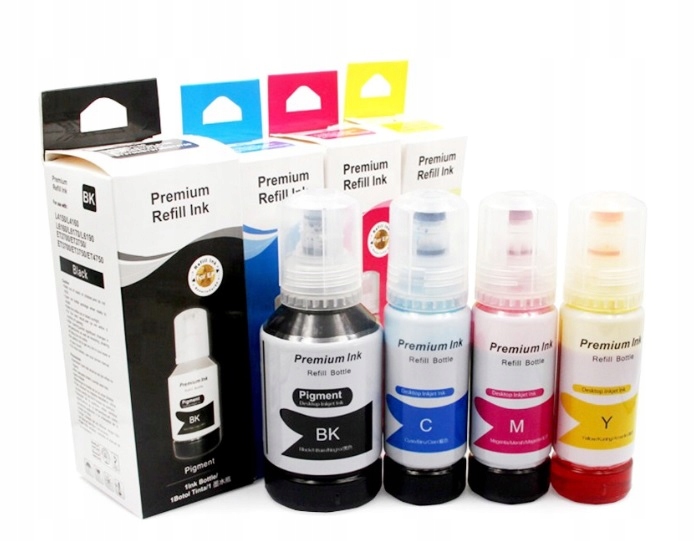 

4x Tusze 101 XL Do Epson L4150 L4160 L6160 L6190