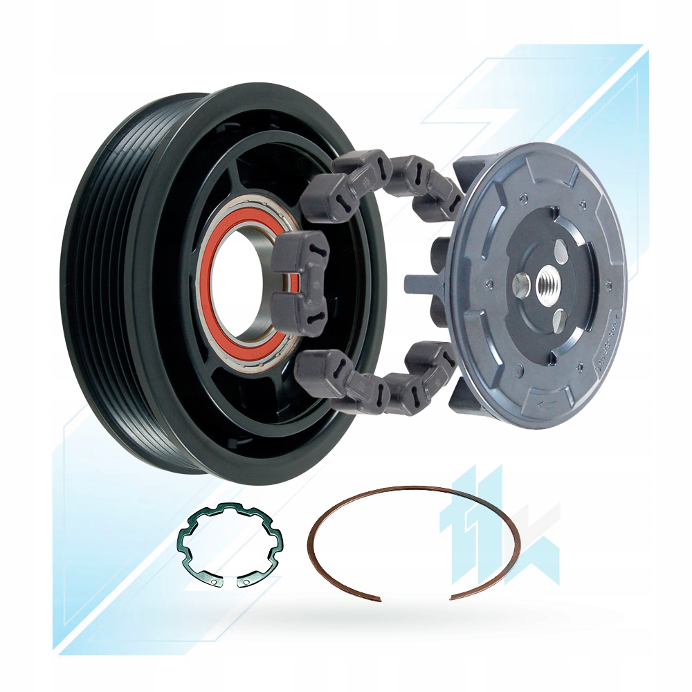 SPRZĘGŁO SPRĘŻARKI klimy Peugeot 3008 Mk2 1.6 Hdi