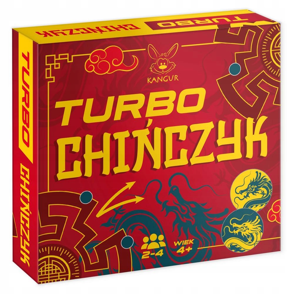 Gra Planszowa Turbo Chinczyk Kangur