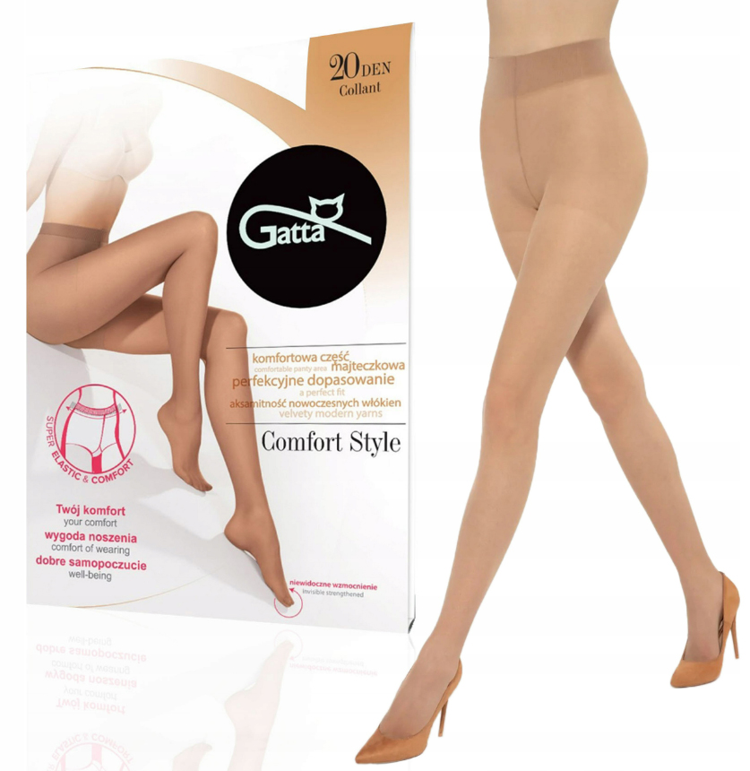 

Rajstopy Gatta Comfort Style 20 Den 2-S Visone