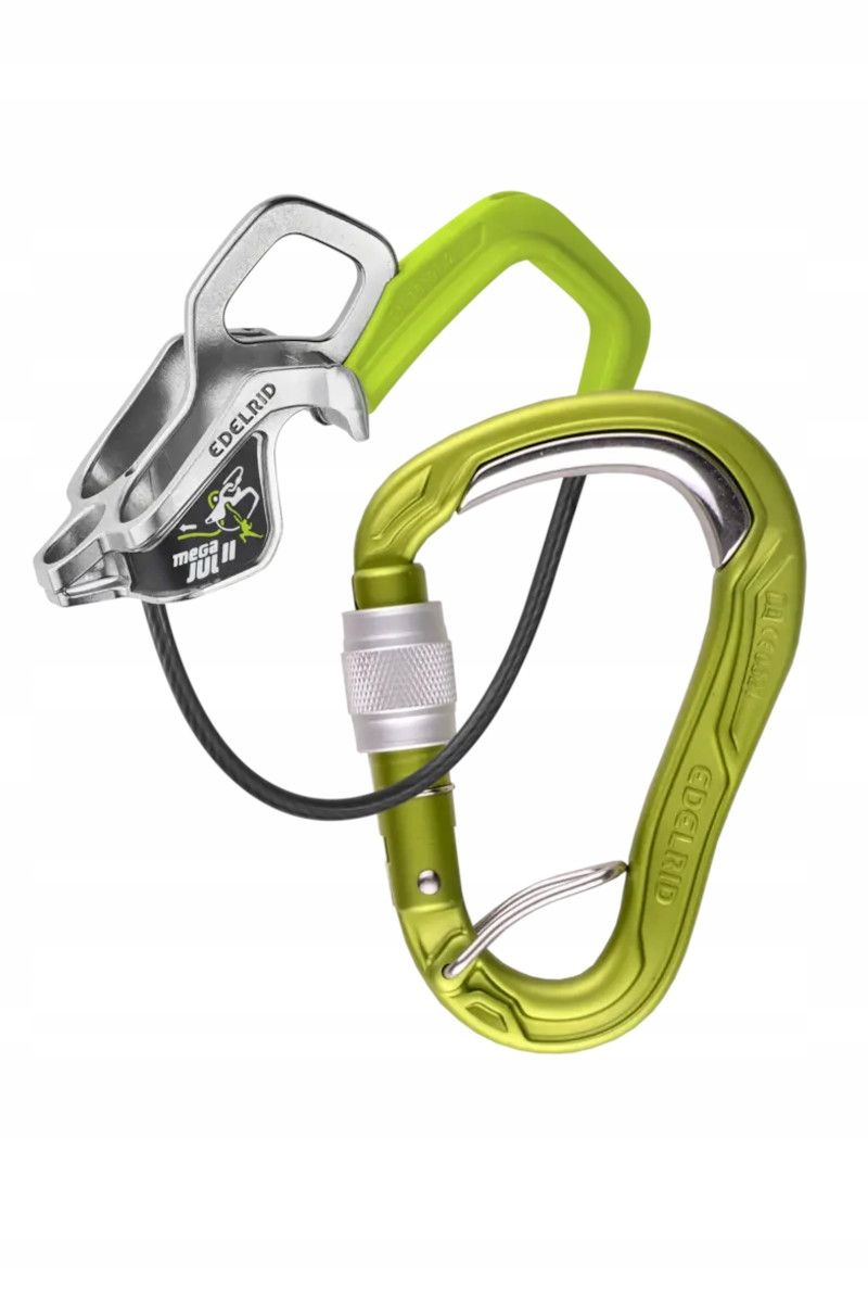 Zajišťovací přístroj Edelrid Jul Belay Kit Bulletproof Screw II Oasis