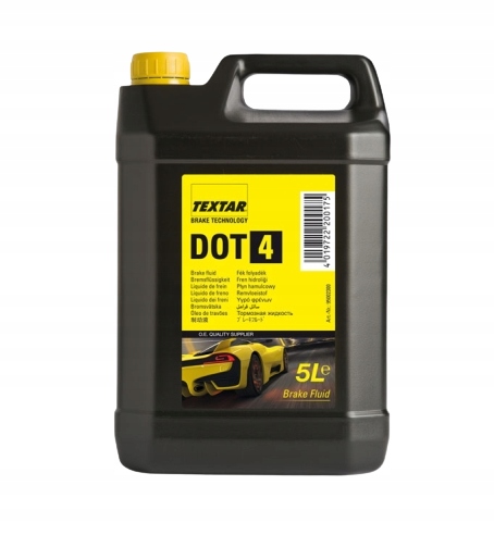 ТОРМОЗНАЯ ЖИДКОСТЬ DOT4 5L TEXTAR