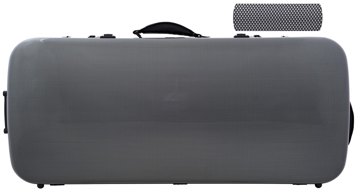 Dvojité pouzdro na housle 4/4, violka 36-43 Hybrid M-case Černý Point