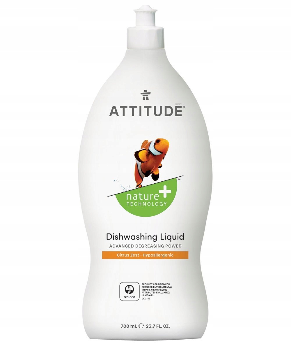 

Attitude Płyn do mycia naczyń Cytrynowy 700 ml