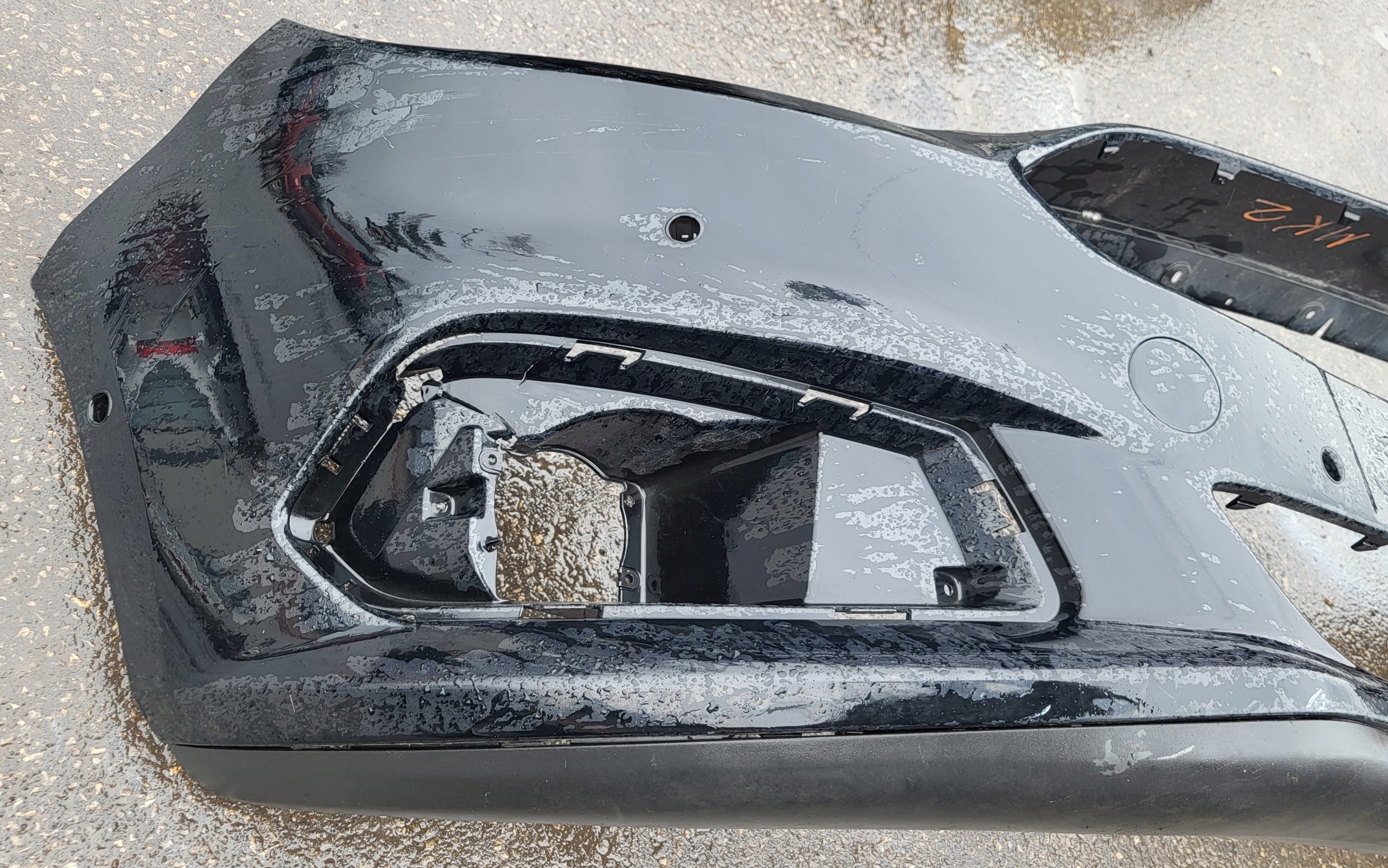 front bumper front FORD SMAX S-MAX II MK2 black OE