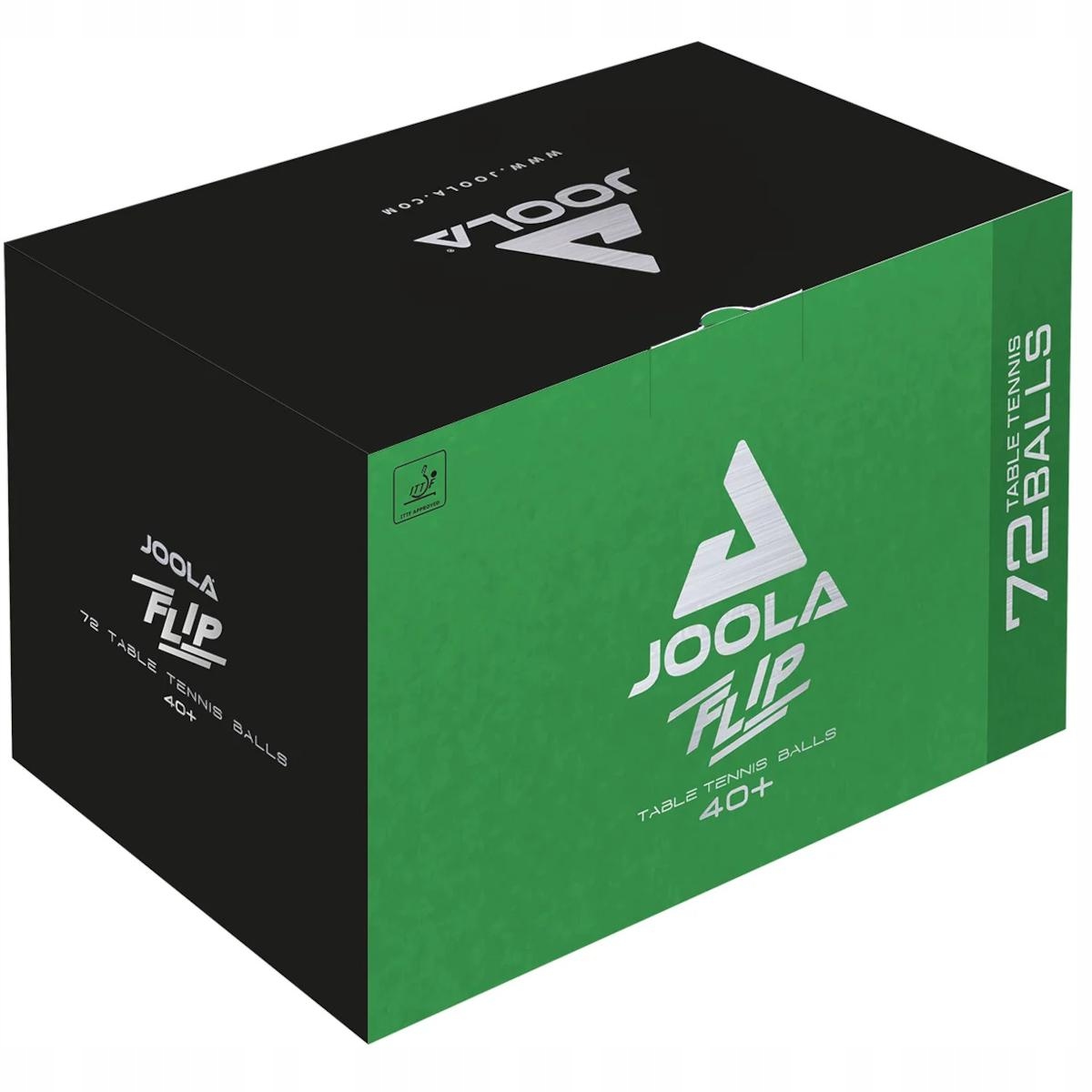 Míčky Na Stolní Tenis Joola Flip 72KS Bílé