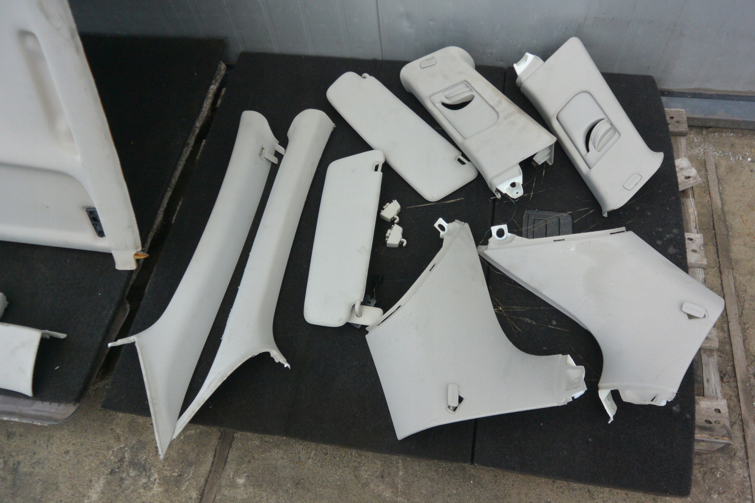 DACHHIMMEL DACHVERKLEIDUNG BLENDE ABDECKUNG SLUPKA KPL AUDI Q7 4L