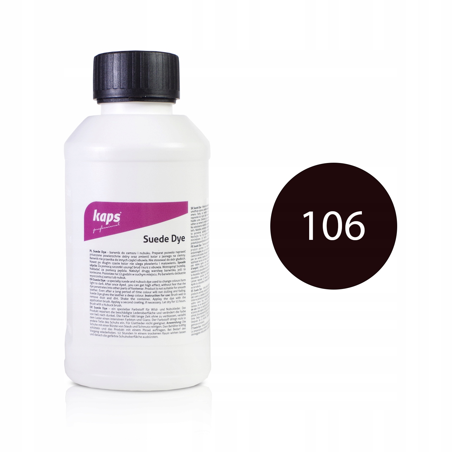 Specjalistyczny barwnik do zamszu i nubuku Kaps Suede Dye 500 ml