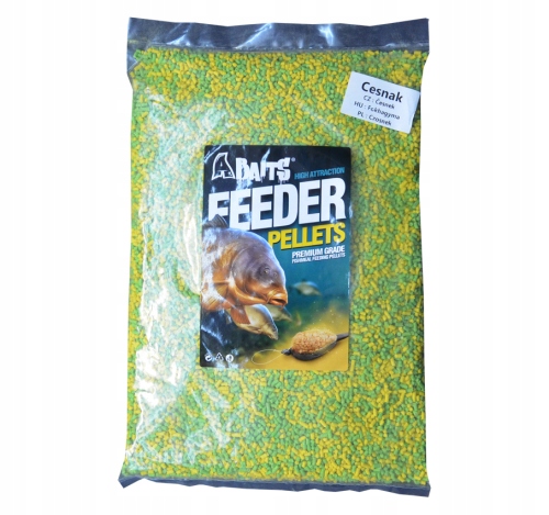 Pelety ABaits Fluo Feeder Ø 2,0 mm Czosnek